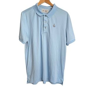 Penguin by Munsingwear Light Blue Golf Polo Shirt Men’s Large Short Sleeve